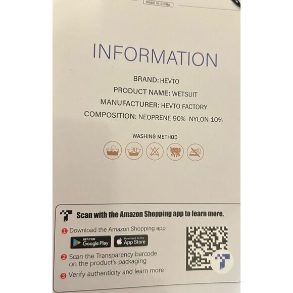 Hevto Shortie Wetsuit Size Large - Picture 7 of 7
